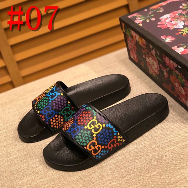 

19ss flat beach striped platform mesh mens sandals 2019 summer outdoor elastic waterproof famous brand slippers slides designer shoes, Blue;gray