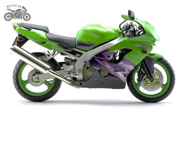 Aftermarket Зализ наборов для Kawasaki Ninja ZX9R 2002 обтекателей 2003 высокого качества мотоциклов ABS кузоворемонтных ZX 9R 02 03 ZX9R