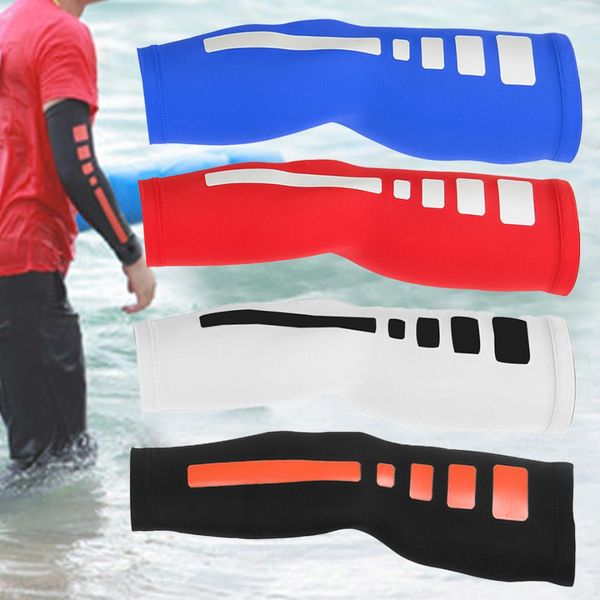 

sports running arm sleeve elbow support compression anti-slip basketball baseball football protetion arm warmers elbow pad, Black