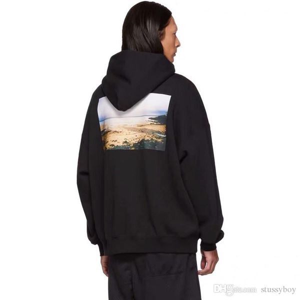 

winter mens designer hoodie вскользь hip hop хлопок мужчины женщины толстовки толстовки толстовка черный размер s-2xl, Black