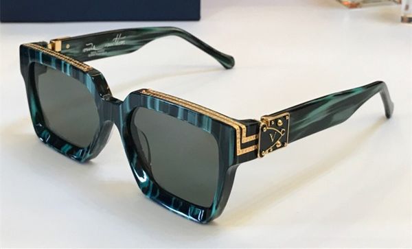 

Luxury millionaire m96006wn ungla e full frame vintage de igner ungla e for men hiny gold logo ell gold plated 96006