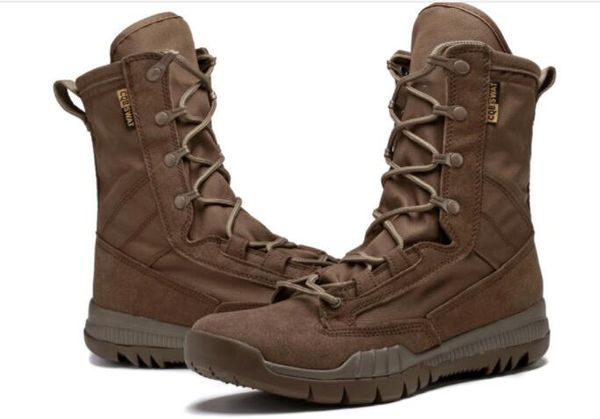 2021 große Herren Outdoor High Gang Army verschleißfeste Spezialeinheiten taktische Stiefel rutschfeste extra große Wüstenkampfschuhe Fitness Yakuda lokaler Online-Shop