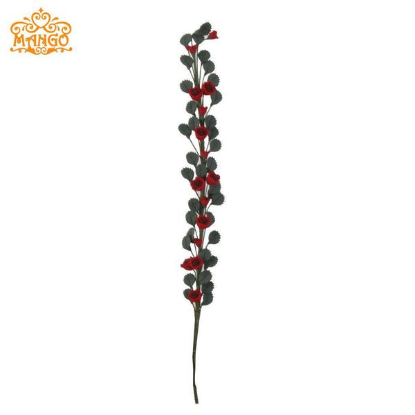 

1: 12 dollhouse dollhouse mini plant clay handmade flower vine rose china rose string enchanting multi-color