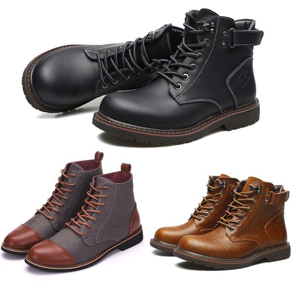 

2020 new arrival shoes for men sutable shoes four mens shion sports boots black brown sneakers size 40-45, White;red