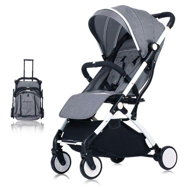 

tianrui 3 in 1 baby portable stroller sit or lie foldable mini pocket cart with umbrella newborn stroller