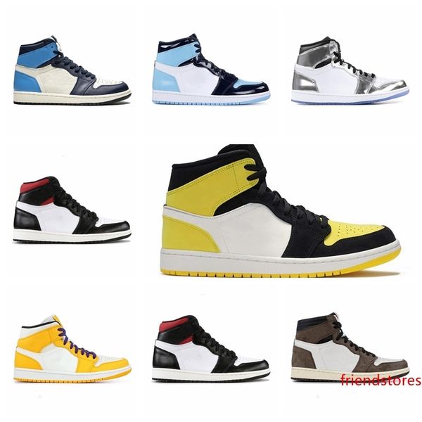 

к 2020 году новые высокого 1 ог трэвиса скотта баскетбольной обуви человек-паук в формате unc 1с топ-3 мужская почтение к дому королевский с