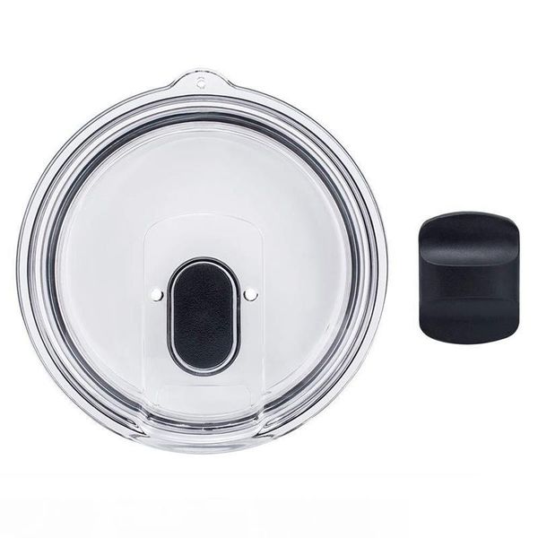 

30oz 20oz cup lid stainless steel straight cups tumbler cups magnetic plastic lid spill proof cup covers hha-1060