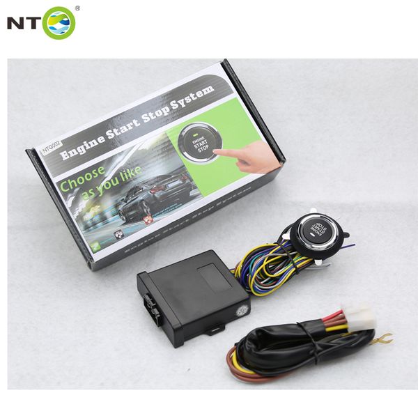 

universal car engine push remote control button starter dc 12v keyless entry