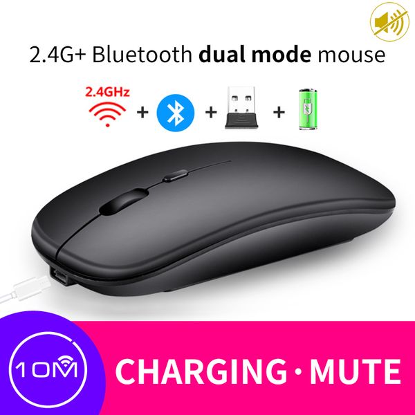 

wireless mouse computer bluetooth mouse silent pc mause rechargeable ergonomic 2.4ghz usb optical mice for lappc