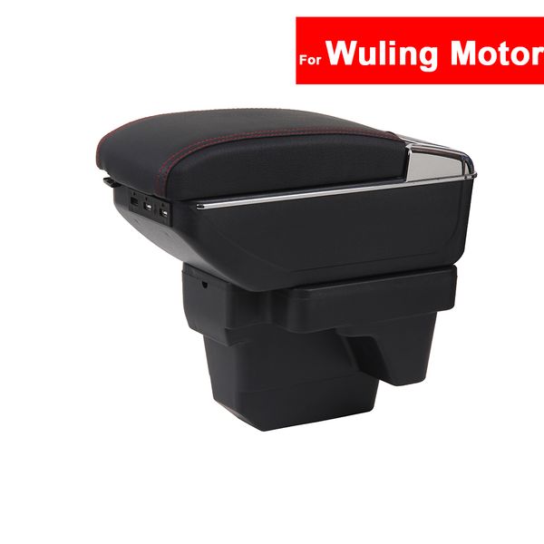 

for wuling motors hongguang 2019 car center centre console storage box armrest arm rest rotatable central auto armrests with usb