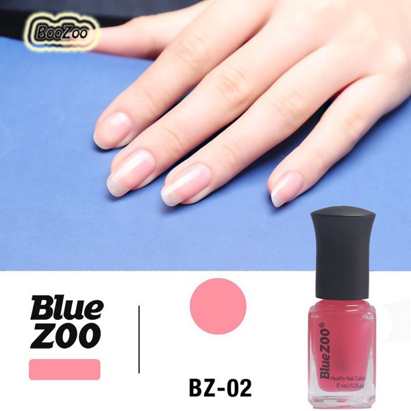 

blue zoo 1 bottle 5 color pink black red white clear 6 ml beauty nail polish professional nail base oil quick-drying liquid