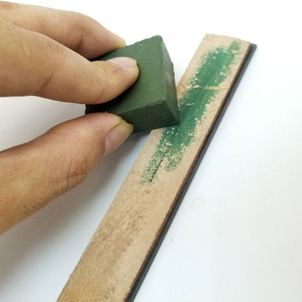 

leather honing strop compound grinding knife paste