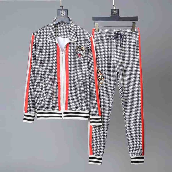 

2019-2020 autumn men's sportswear jacket pants pants luxury fashion cardigan men's hoodie sweatshirt zipper men's clothing, Gray