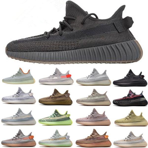 

kanye west desert sage static reflective earth cinder yeshaya tail light men running shoes zebra women v2 bred sport designer sneakers shoe, White;red