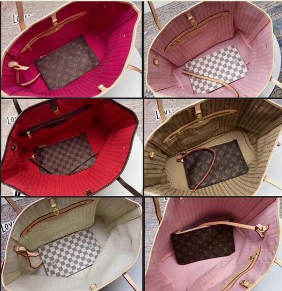 

2020 wholesale price sell real leather women fashion brand neverfull mm/gm shoulder shopping outdoor bag