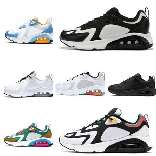 

2020 women men 200 running shoes bordeaux university red mystic green triple black royal pulse trainers sports yakuda training sneakers, White;red