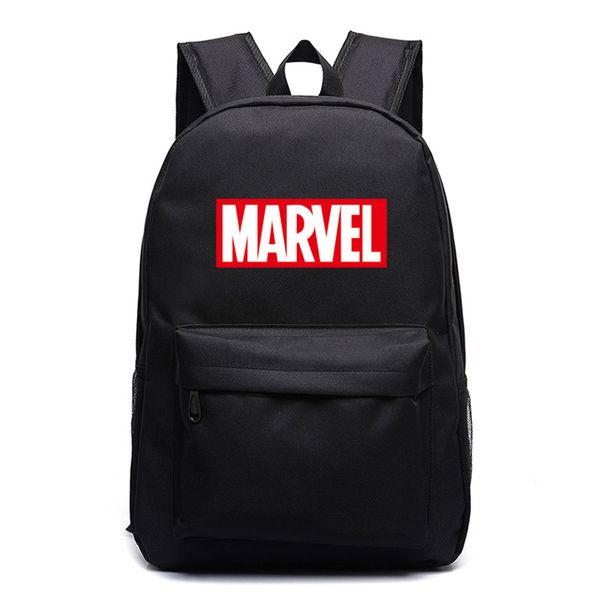 

2019 многоцветный marvel letter the boy girl школьная сумка женщины bagpack подростки школьные сумки холст мужчины студенческие рюкзаки