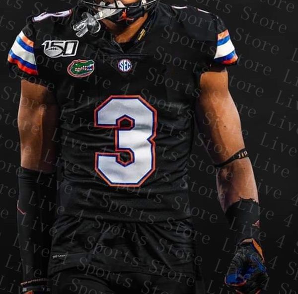 florida gators black football jersey