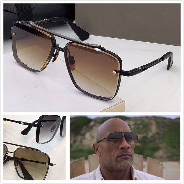 

мужские роскошные дизайнерские солнцезащитные очки высшего качества квадратные солнцезащитные очки без оправы старинные планки солнцезащитны, White;black