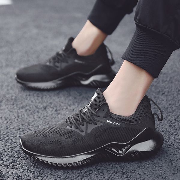 

breathable new fashion men running shoes outdoor walking hiking athletic breathable cool black white shoes comfortable sneakers 31a