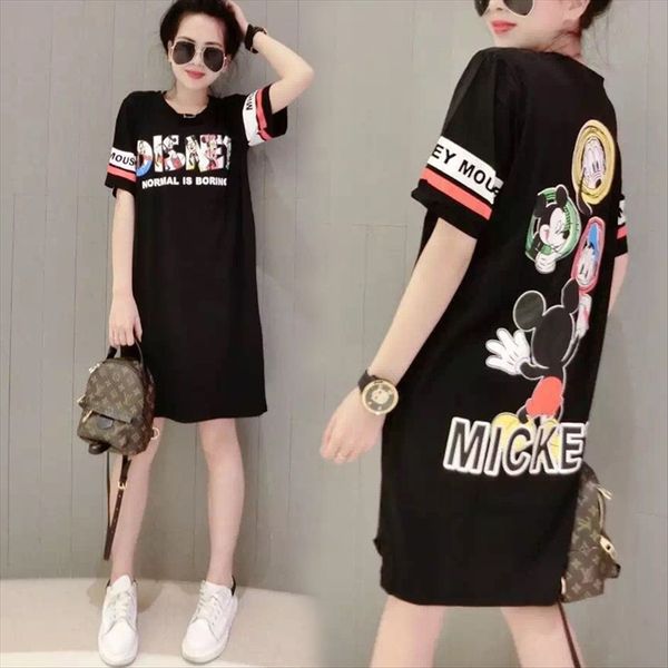 

short-sleeved t-shirt female students loose ulzzang all-match bf harajuku style social fat mm t-shirt trend, White