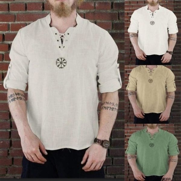 

mens designer cotton and linen embroidery li collar shirt male loop long sleeve tc4n311r7h, White;black