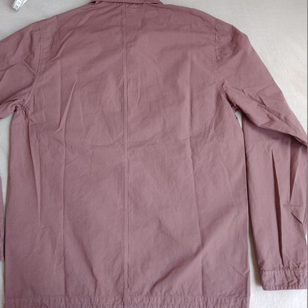 

Горячие Продаем 18FW 107WN OVERSHIRT OLD GARMENT DYE Рубашка TOPST0NEY Классические Мужчины Женщины к