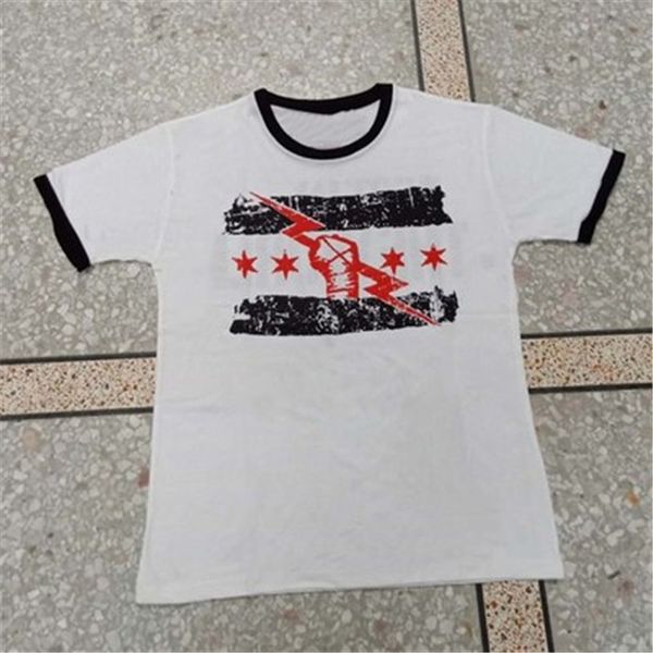 

ofwwe authentic men stone cold steve austin 3: 16 ретро хлопчатобумажная борцовская футболка t016, White;black