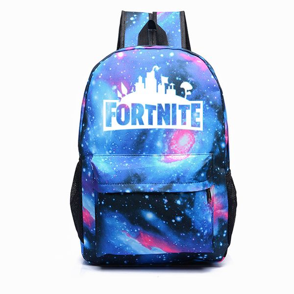 

Galaxy luminou fortnite chool bag mochila bagpack fortnite backpack