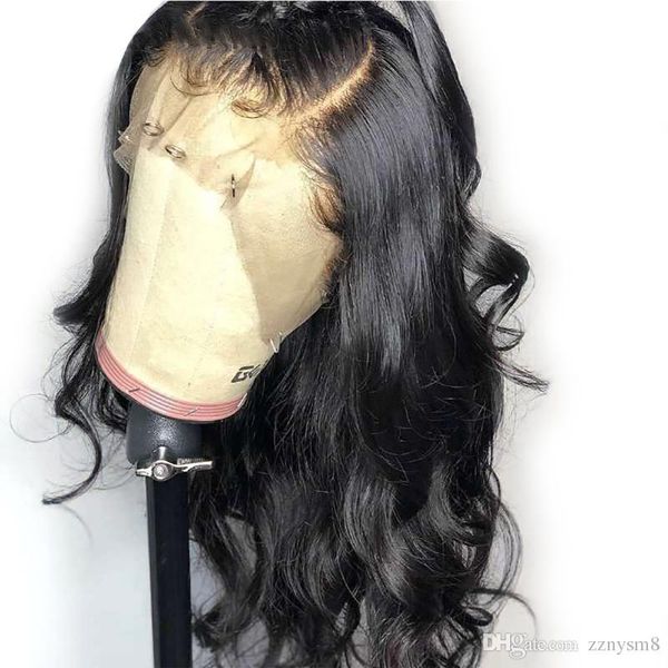 

full lace human hair wigs for black women full lace wigs human hair with baby hair 180% 24'' body wave wig