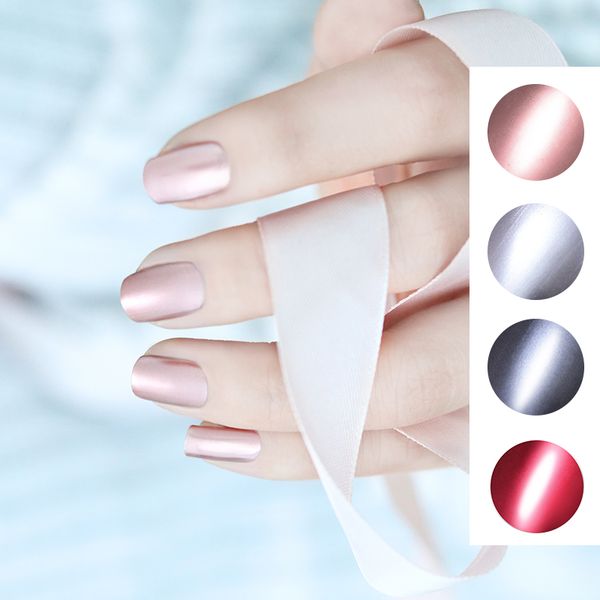 

born pretty metallic luster series nail polish mirror effect rose gold 6ml nail lacquer varnish water based non-peelab base coat