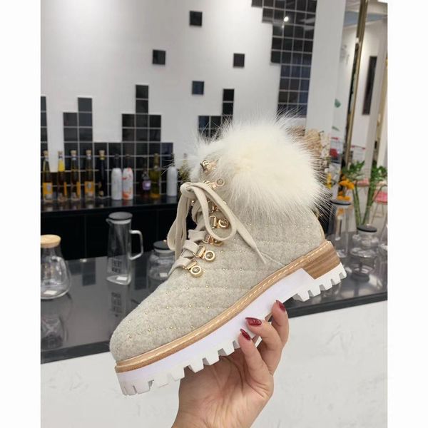 

2019 women female ladies wool inside ankle boots for winter, Black
