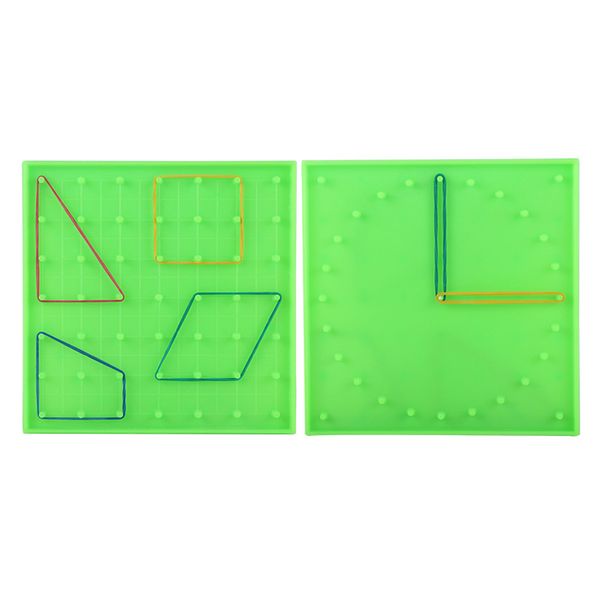 

double sided peg geoboard rubber tie graphics learning kids educational toy gift for children kids primary math education