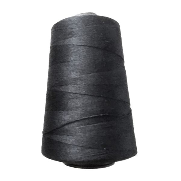 

1 spool black weaving threads hand sewing set for hair extentions weft weaves braids ( 2000 meters