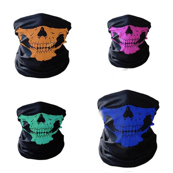 

хэллоуин череп фестиваль шарф маска многофункциональный шеи / лица теплее бандана оголовье открытый мотоцикл велосипед шлем m0jf ly0w