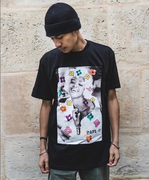 

20ss naomi printed tee men designer summer t shirts logo fashion short-sleeved luxury women t-shirt high street clothing s-xl cyp204035