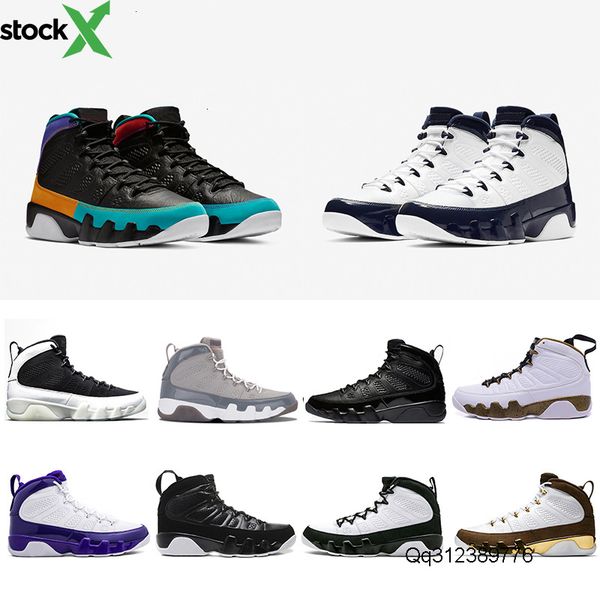 

new unc 9 ix 9s dream it mens basketball athletic shoes la oreo university blue bred space jam black red men sports sneakers 41-47