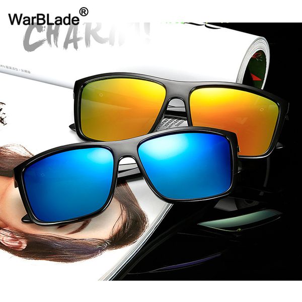 

warblade fashion men hd polarized sunglasses male driving sun glasses outdoor sports goggles glasses uv400 protection oculos, White;black