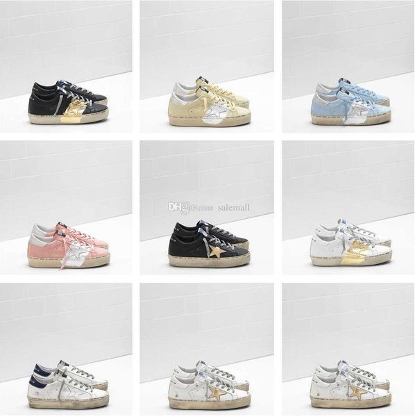 

01-04-2019 new arrival golden gooses hi star sneakers men women causal shoes size eur 34-46, Black;red