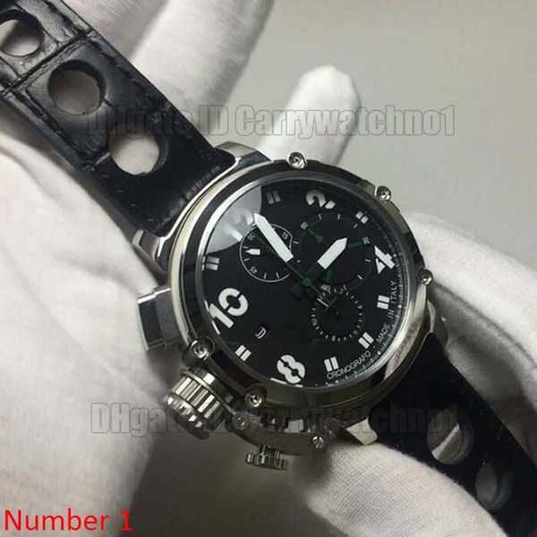 

48mm big size vk quartz black style cool men watch wristwatch classico limited edition u1001 waterproof wristwatch, Slivery;brown