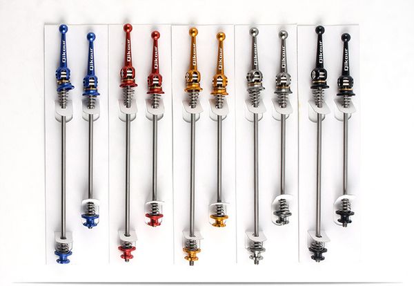 

other sporting goods 49g/1pair titanium ti skewers 100mm/130mm mountain bicycle cycling quick release lightest