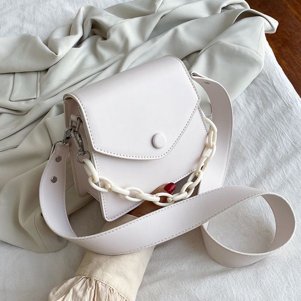 

jinmantang сплошной цвет толстые цепи малый кожа pu crossbody сумка женский лето одного плеча crossbody сумка женская сумка