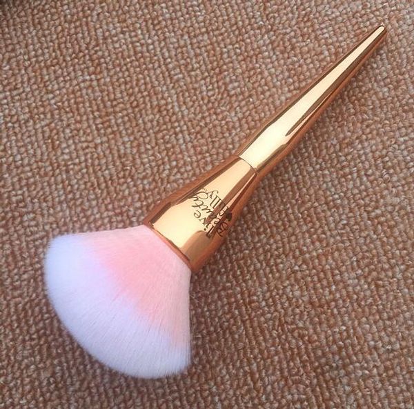 

rose gold large powder brush makeup brush tool beauty
