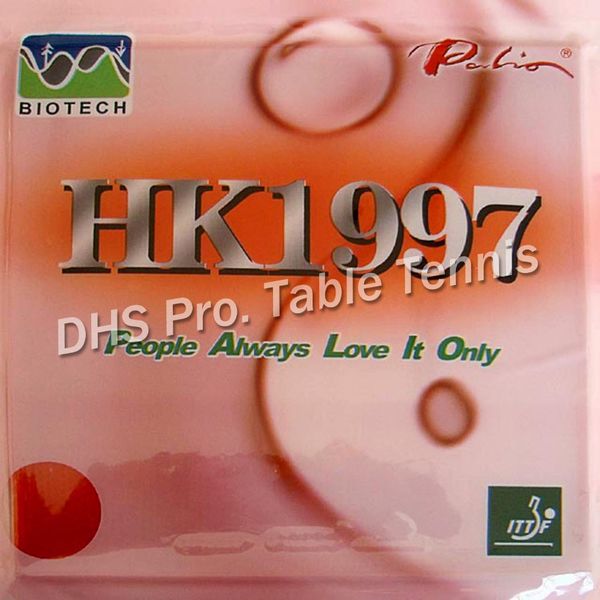 

palio hk1997 (hk 1997) (biotech) pips-in table tennis / pingpong rubber with sponge