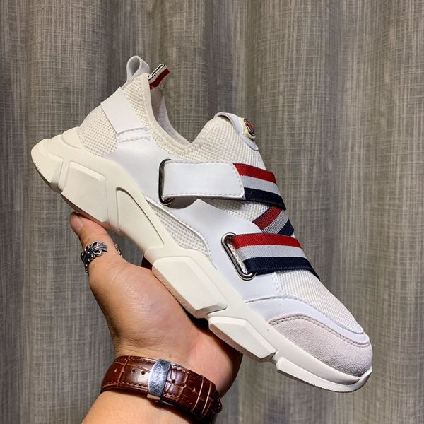 

on dhl platform 2020 new fashion designer sneakers retro basketball men's shoes triple gold lace up shoes002, Red;white