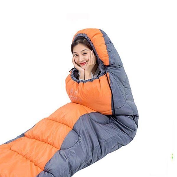 

hobbylane outdoor thickened sleeping bag keeping warm for camping self-driving