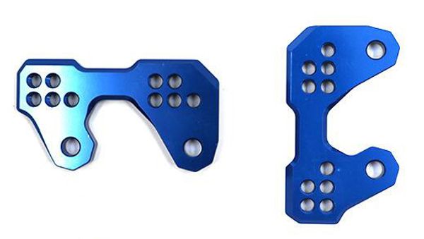 

aluminum motorcycle rearset foot pegs rear/half group for yzf-r3 mt-03 15-16 moto blue