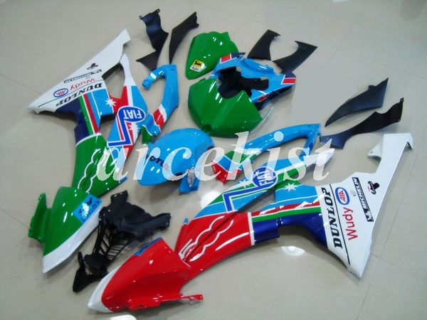 

4 gifts new abs full fairings kits fit for yamaha yzf-r6 2008 2009 2010 2011 2012 2013 2014 2015 2016 bodywork set green blue