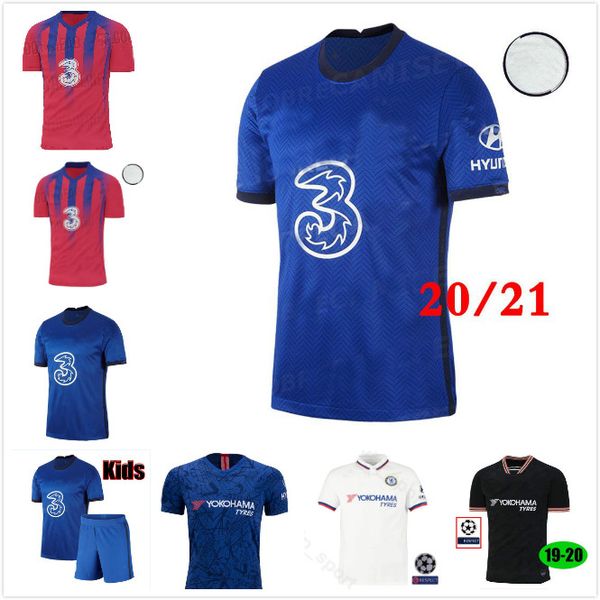 

thailand werner pulisic kante abraham mount ziyech soccer jerseys 2019 2020 2021 camiseta de football kits shirt 19 20 21 men kids sets, Black;yellow