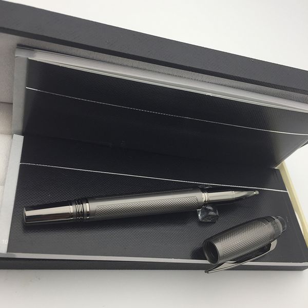 

luxury mb pen set starwaker roller ball pen with brushed surfaces and pvd-coated fittings,luxus monte pen- ballpoint pen as gifts, Blue;orange